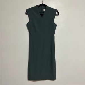 MM Lafleur Aditi Sheath Career Dress in Spruce Grey size 4
